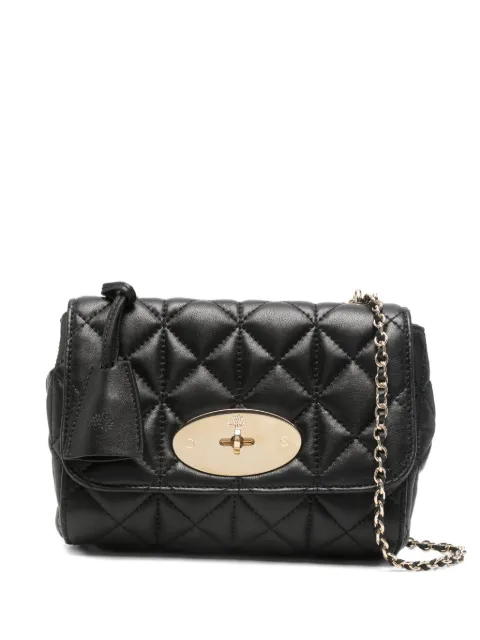Mulberry Lily quilted shoulder bag