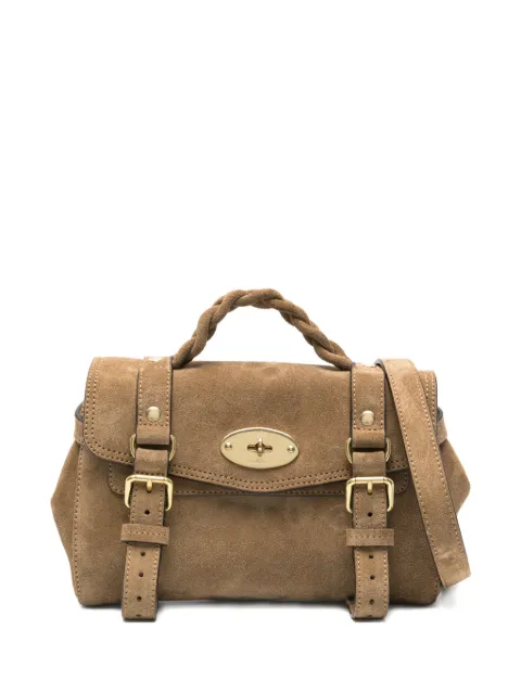 Mulberry mini Alexa braided-handle tote bag
