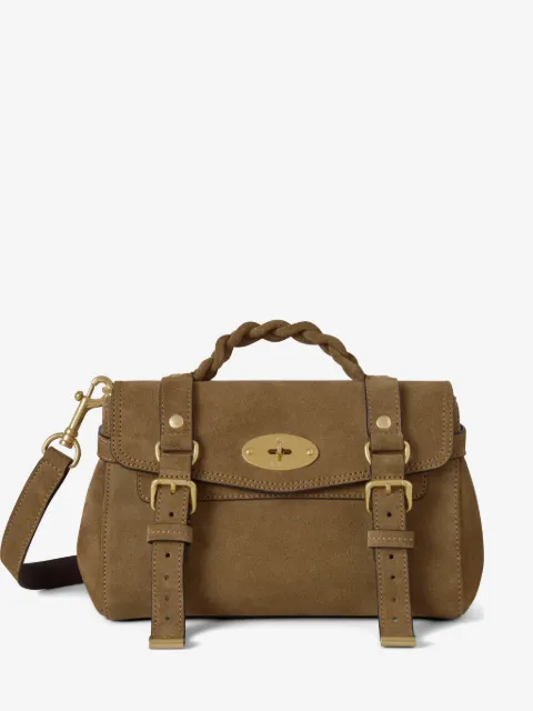 Mulberry mini Alexa braided-handle tote bag