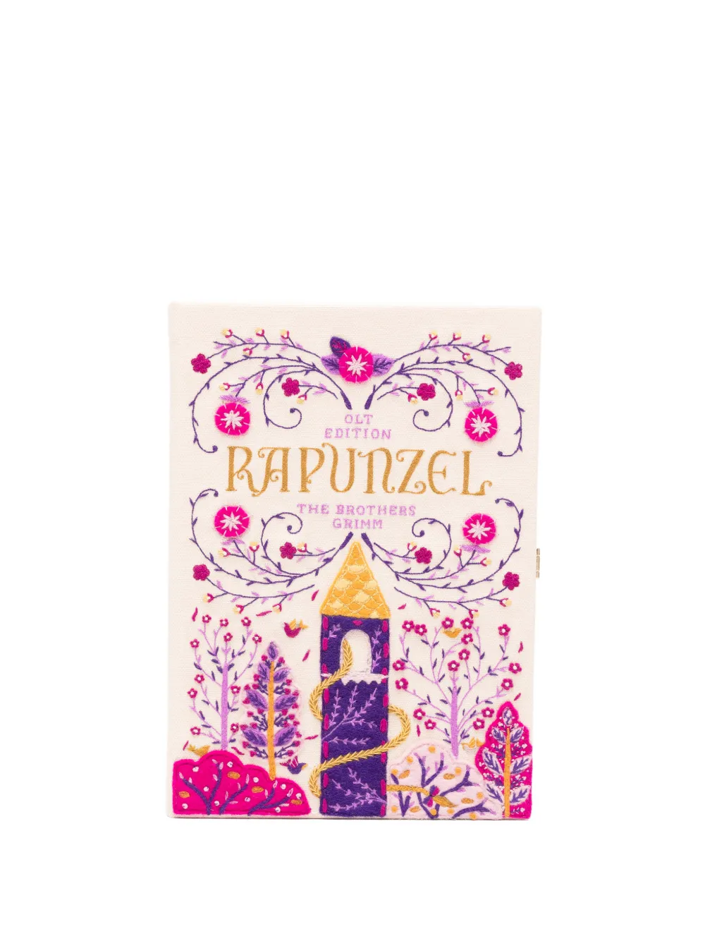 Olympia Le-Tan 'Rapunzel' floral mini bag - Toni neutri
