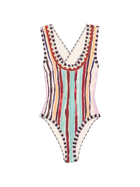 ALEMAIS scoop-neck swimsuit