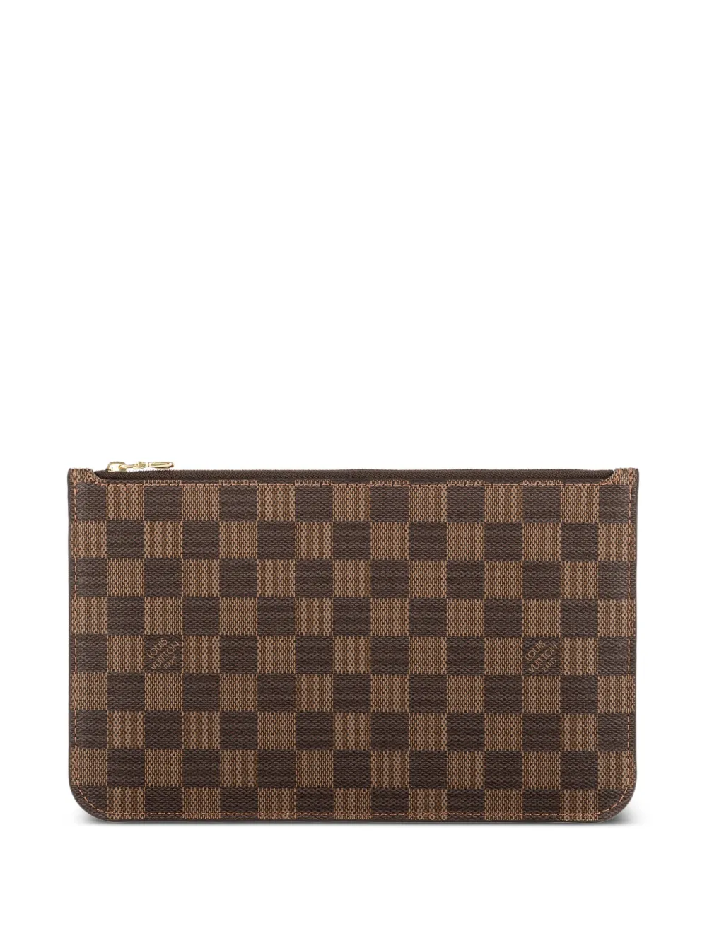 Louis Vuitton Pre-Owned Pouch Damier Azur con zip anni 2000 - Marrone