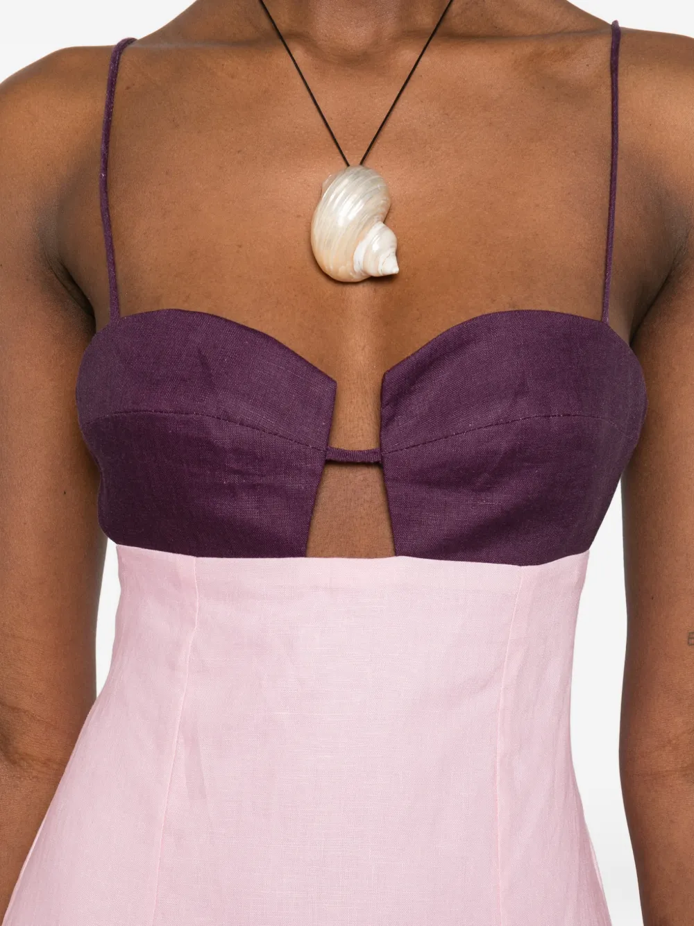 Cala de la Cruz Firenze jurk met bloemenprint Roze