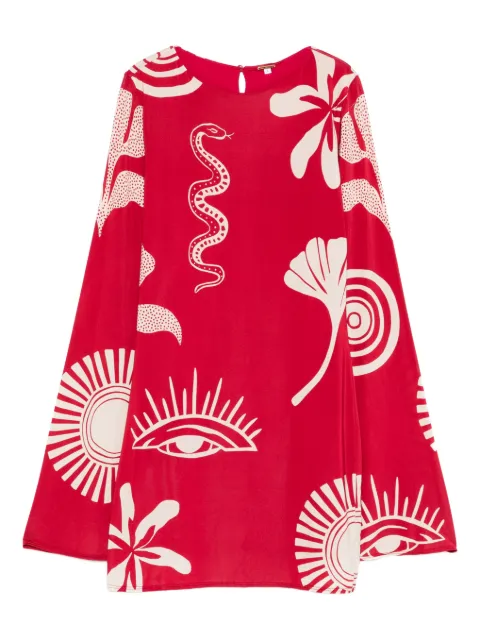 Cala de la Cruz Misha long-sleeved mini dress