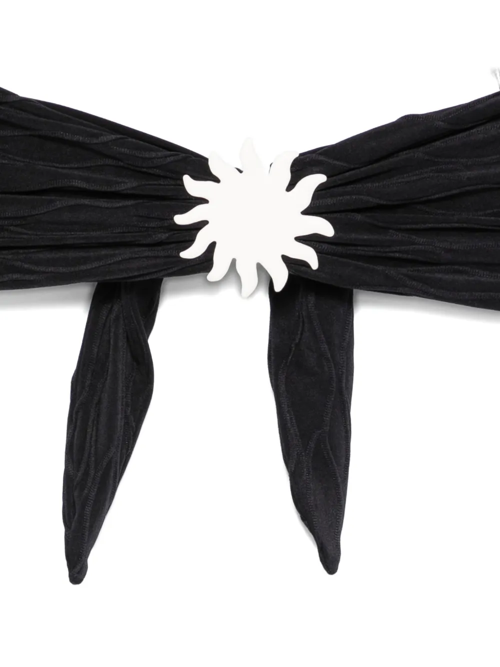  Cala De La Cruz Maple Bikini Top - Black 