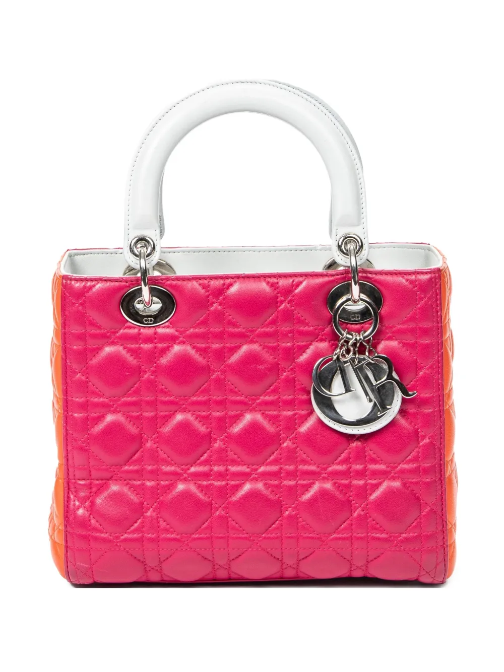 Christian Dior Pre-Owned Borsa trapuntata con manico 2000 - Rosa