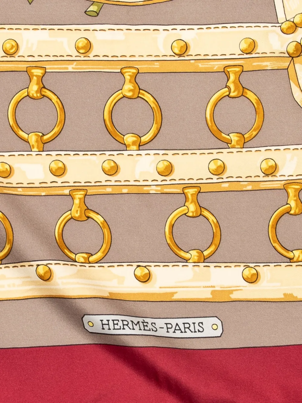 Hermès Pre-Owned graphic-print scarf | Image 2