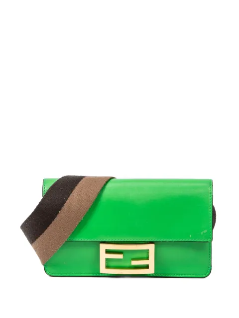 Fendi Pre-Owned logo-plaque shoulder bag