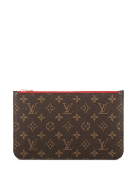 Louis Vuitton Pre-Owned باوتش بسحاب ونقش مونوغرام
