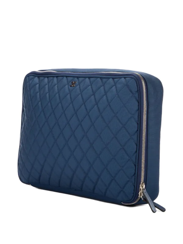 CHANEL Pre-Owned PCケース | ブルー | FARFETCH JP