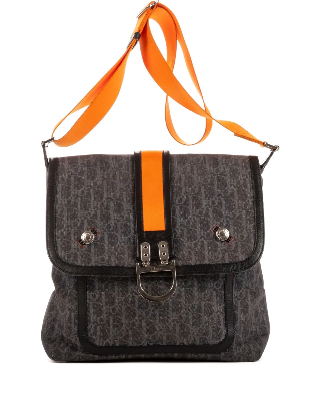 Christian Dior Pre-Owned Borsa a spalla con monogramma anni 2000 - Nero