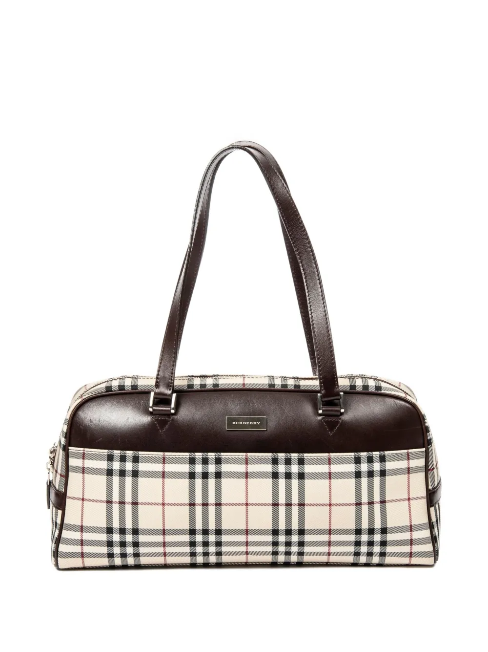 Burberry Pre-Owned Borsa tote con motivo House Check 2000 - Toni neutri