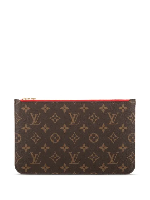 Louis Vuitton Pre-Owned logo-monogram zipped pouch