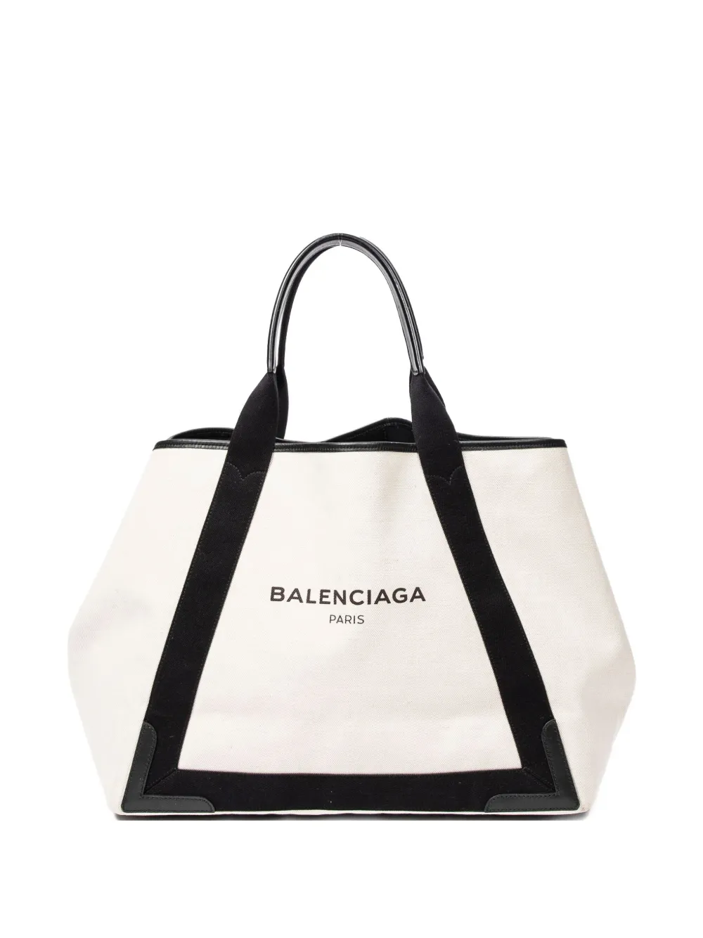 Balenciaga Pre-Owned Borsa tote con stampa - Bianco