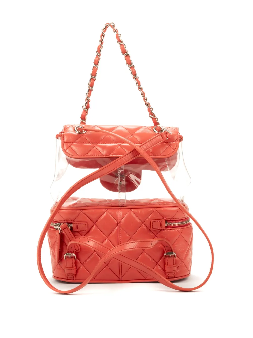 Quilted Chain Backpack