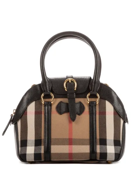 Burberry Pre-Owned tote con motivo House Check 2000