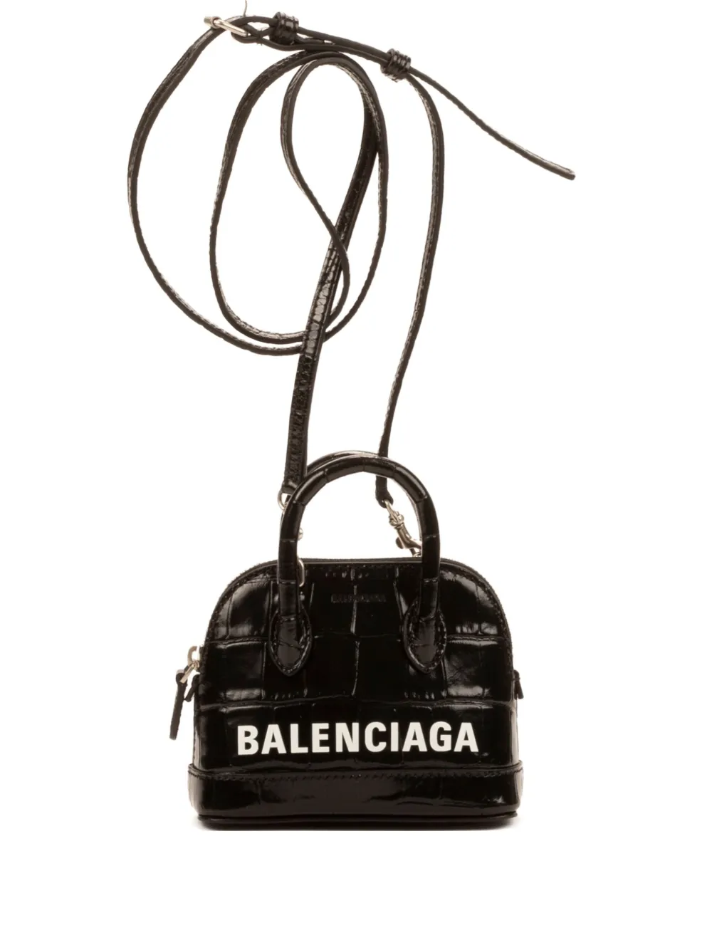 Balenciaga Pre-Owned Borsa a mano Ville two-way mini - Nero