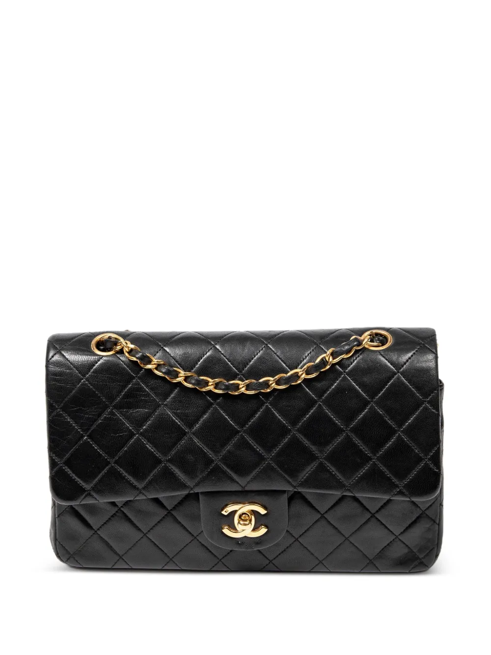 CHANEL Pre-Owned Gesteppte Schultertasche - Schwarz
