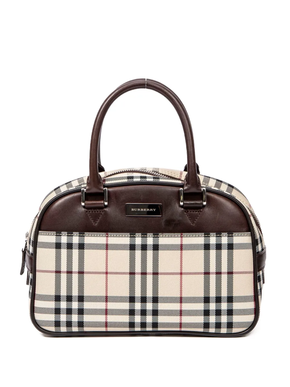 Burberry Pre-Owned Borsa tote con motivo House Check 2000 - Toni neutri