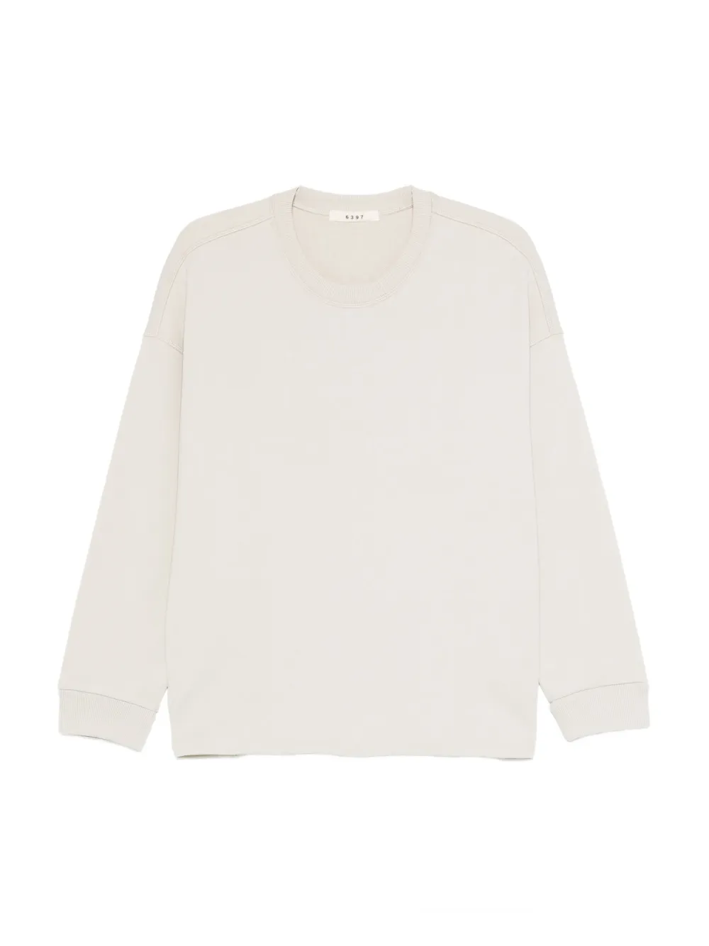 6397 crew-neck cotton sweatshirt | Neutrals | Image 1
