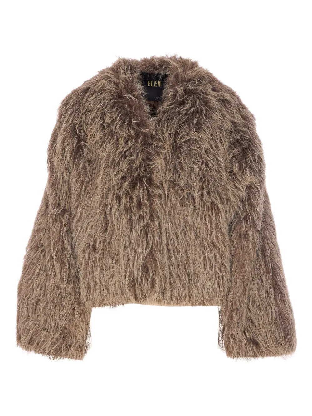Eleh faux-fur jacket | Brown | Image 1