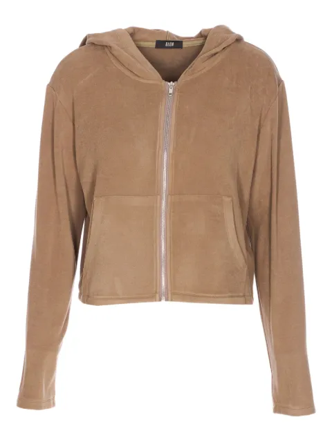 Eleh zip-front hoodie