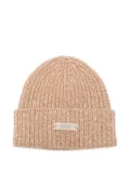Autry ribbed beanie - Brown