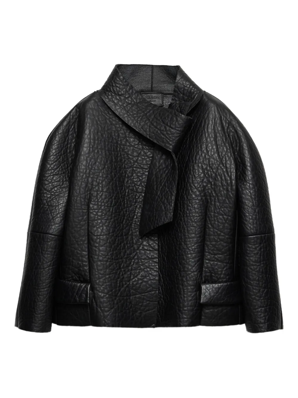 Prada nappa leather jacket | Black | Image 1