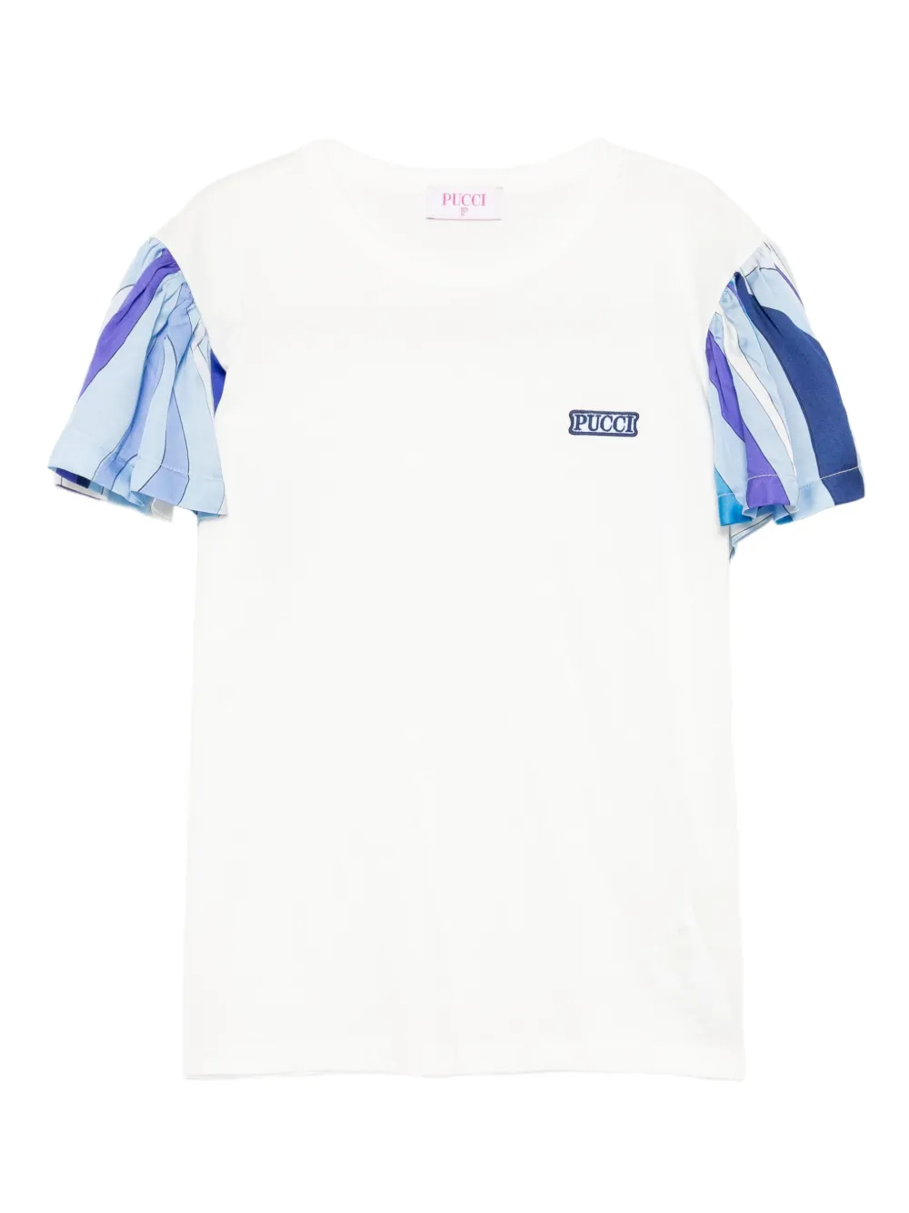 PUCCI Junior ロゴ Tシャツ - ホワイト PUCCI Junior ロゴ Tシャツ - ホワイト