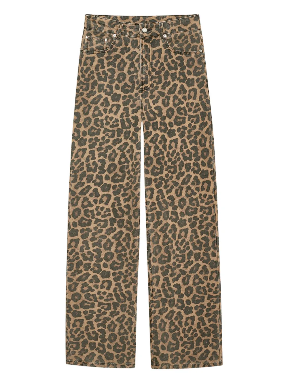 Anine Bing Hugh Jeans In Brown