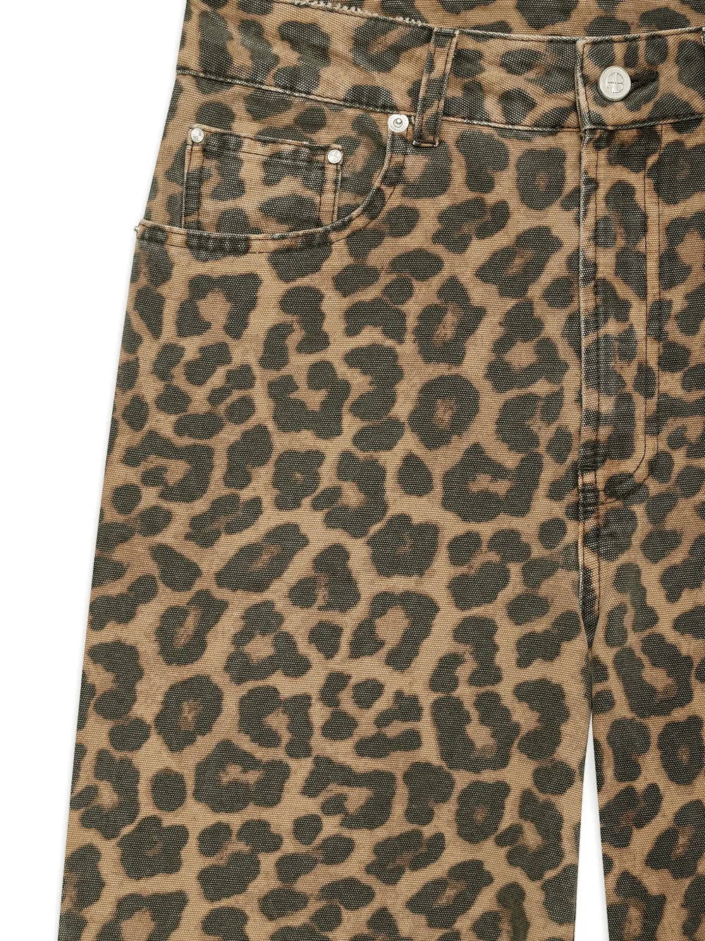 Anine Bing Hugh Jeans In Brown