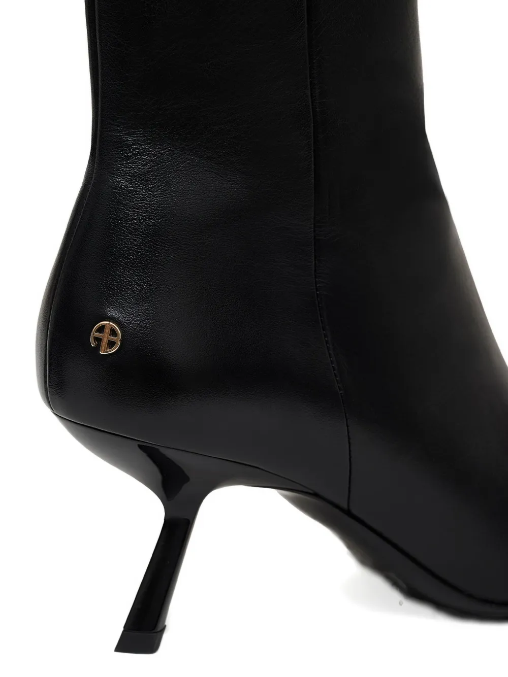 Anine Bing 60mm Hilda Ankle Boots In Black