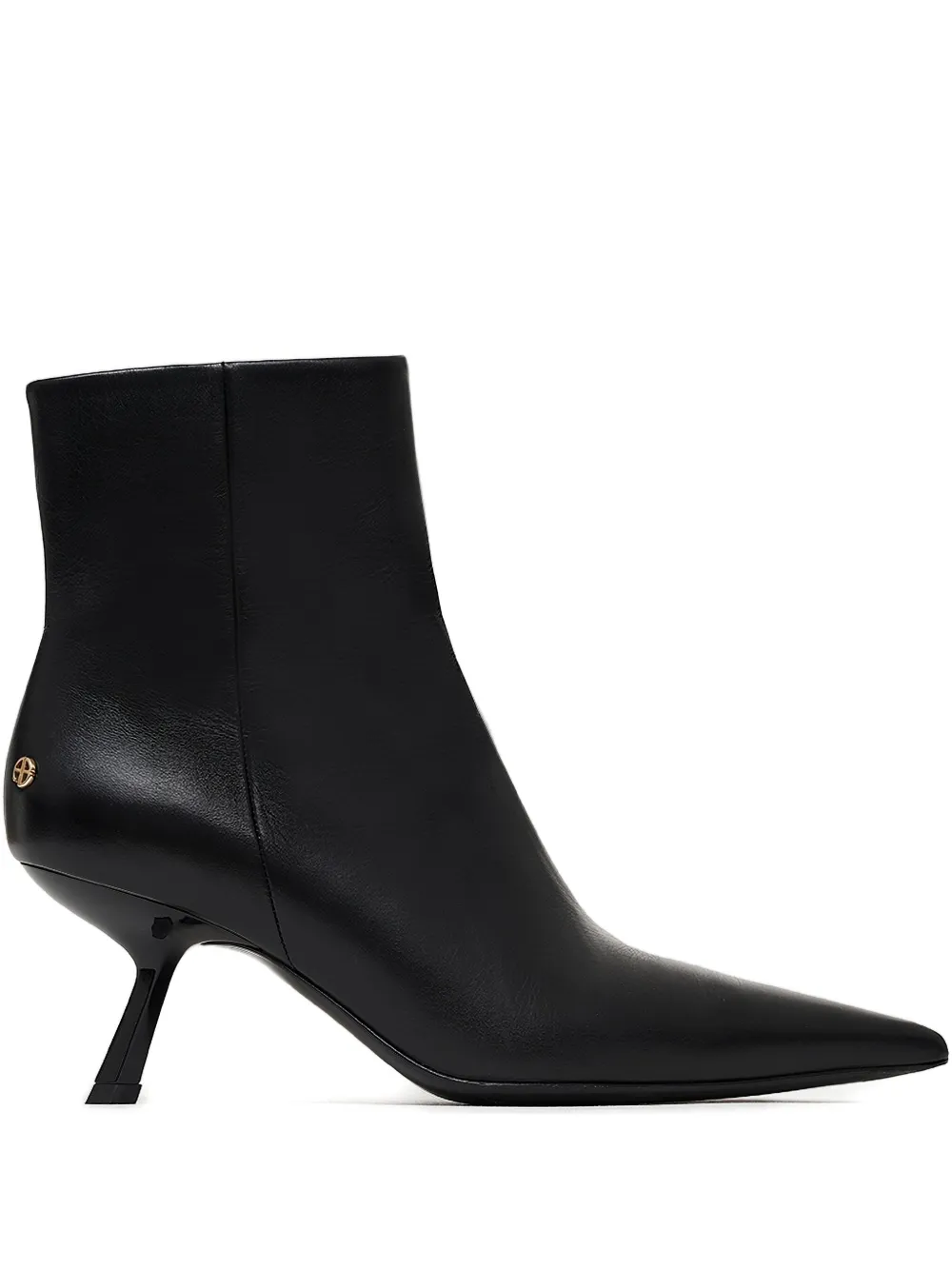 Anine Bing 60mm Hilda Ankle Boots In Black