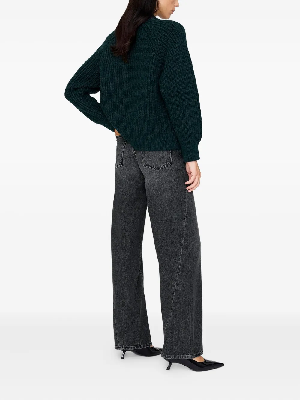 ANINE BING Kendrick trui Groen