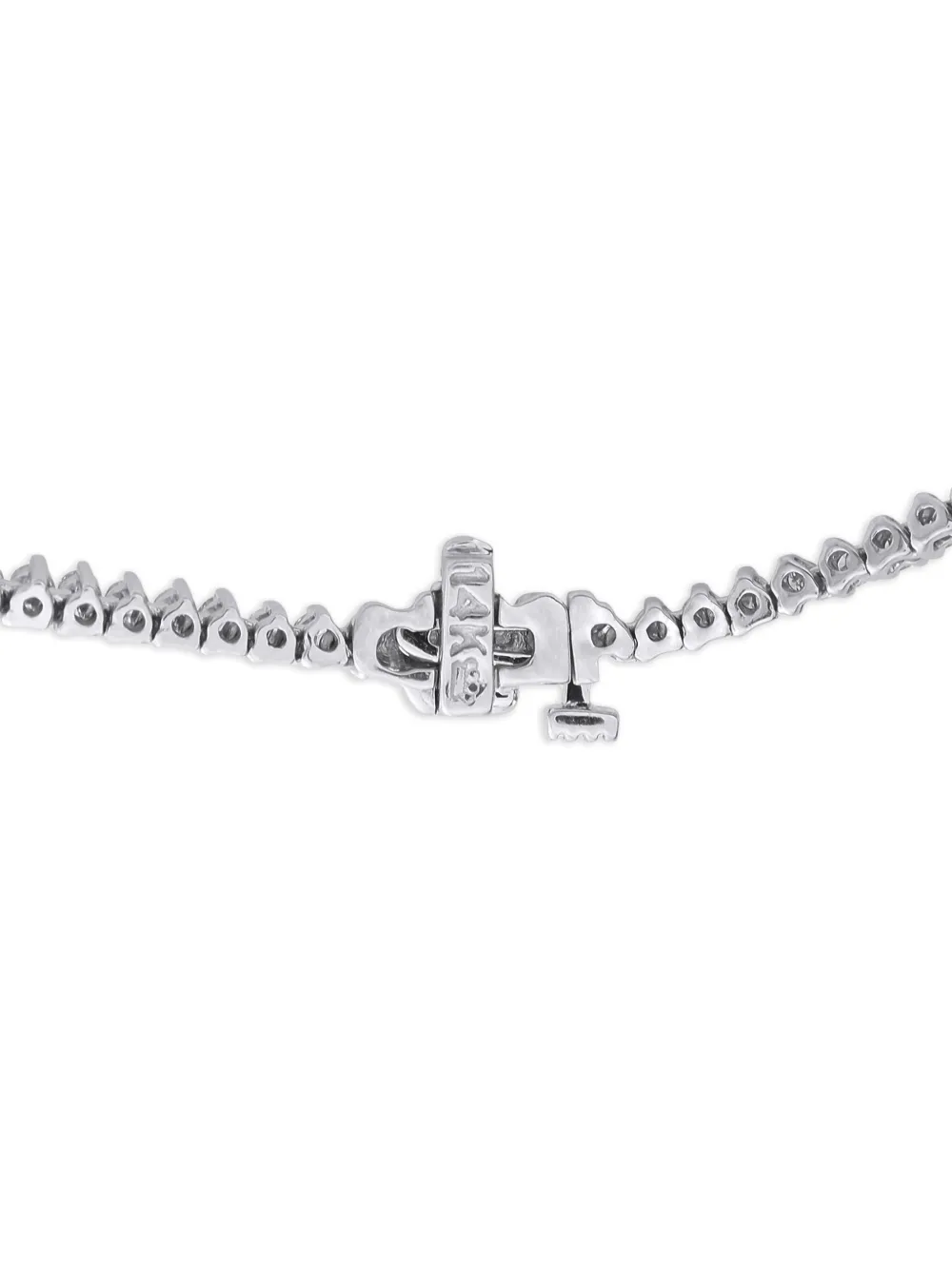 LB Exclusive 14K white gold diamond necklace | Image 2