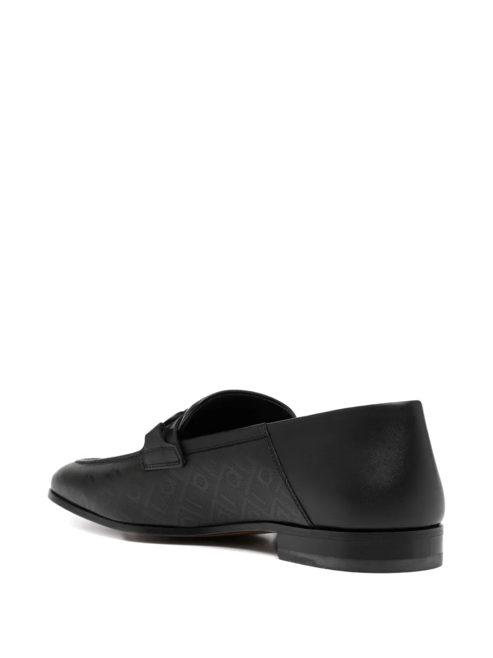 Ferragamo Gancini-ornament Loafers In Black