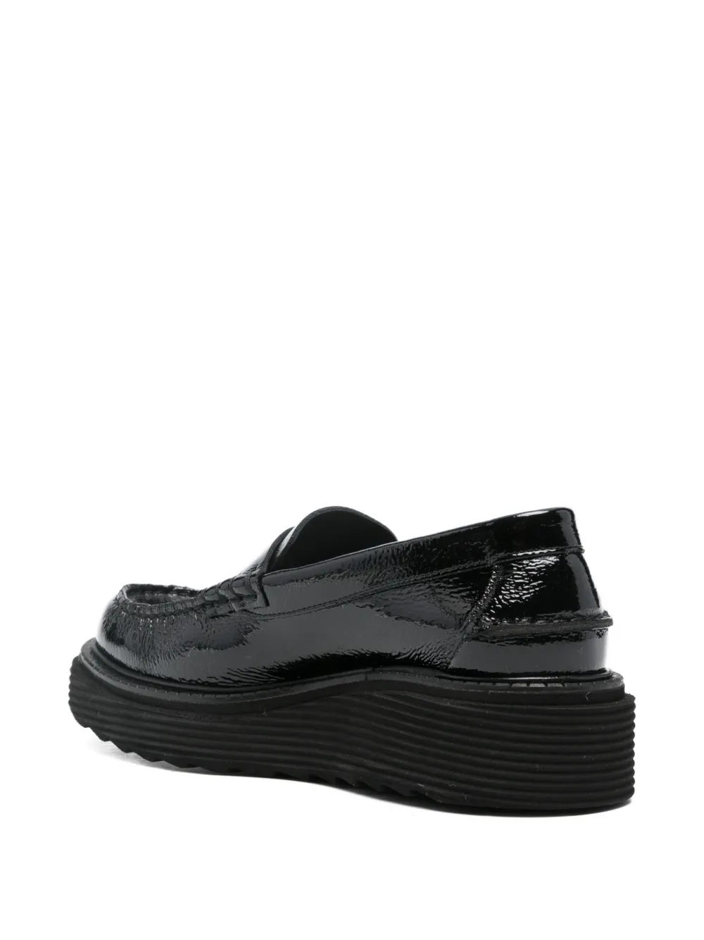 Pedro Garcia 40mm Sloan platform loafers Black