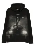 DONDUP graphic-print hoodie - Black