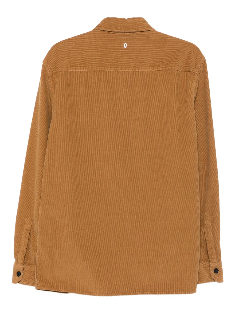 DONDUP double-pocket shirt - Bruin