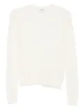 DONDUP open-weave sweater - White
