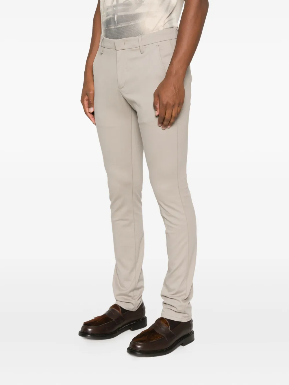 DONDUP Broek met zijzak Beige