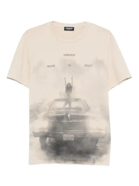 DONDUP car-print graphic T-shirt