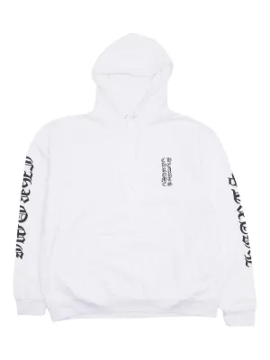 CHROME HEARTS ホワイトロンパース　6m Chrome Hearts logo-print Hoodie | White | FARFETCH