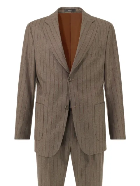 Boggi Milano pinstripe wool suit