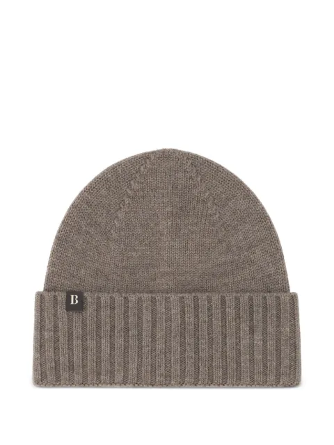 Boggi Milano rib-knit beanie