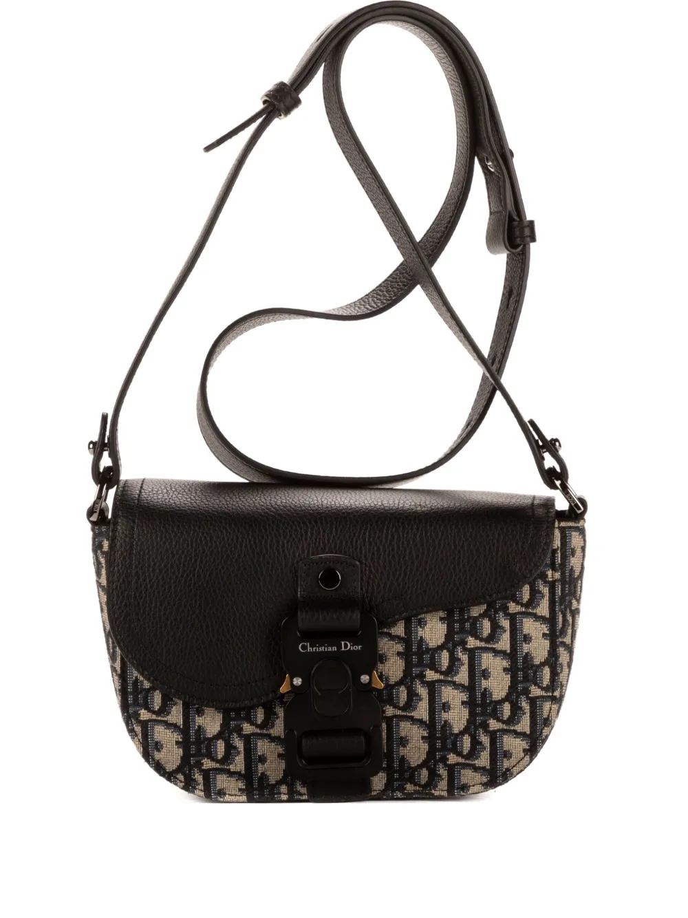 Christian Dior Pre-Owned Borsa a tracolla con motivo Oblique anni 2020 - Toni neutri