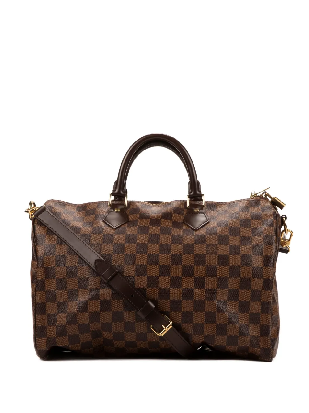 Louis Vuitton Pre-Owned Borsa da viaggio Speedy - Marrone