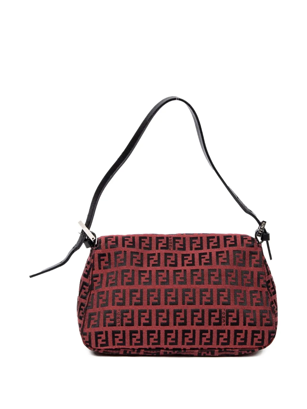 Fendi Pre-Owned Schoudertas met FF-print - Rood