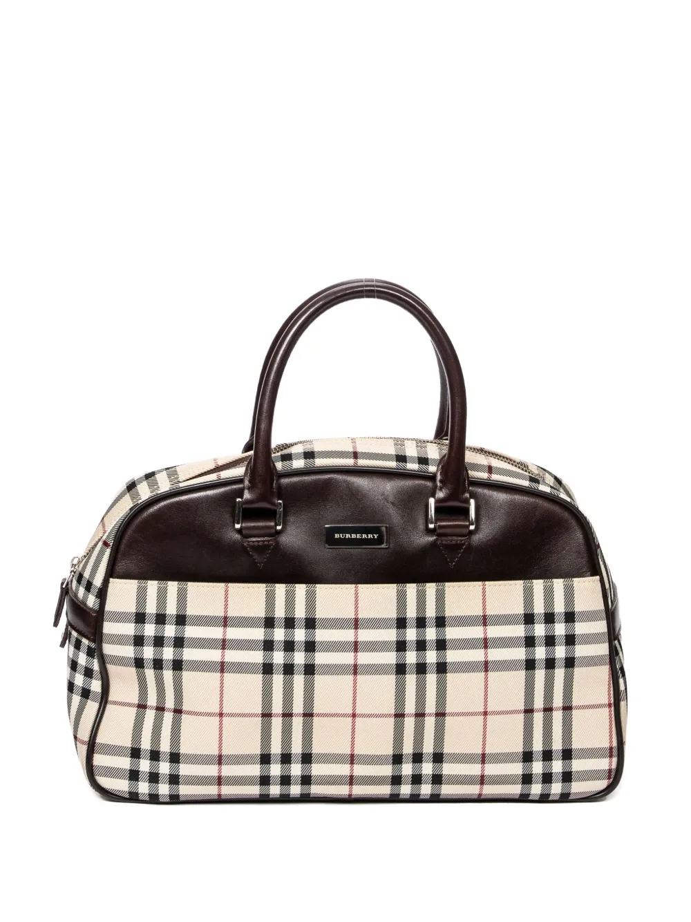 Burberry Pre-Owned Borsa a mano Boston piccola - Toni neutri