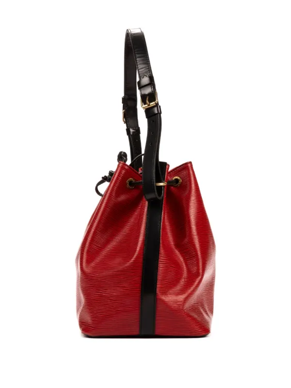 バッグ Louis Vuitton Monogram Bucket Bag Louis Vuitton Pre-Owned Monogram Bucket Bag | Red | FARFETCH